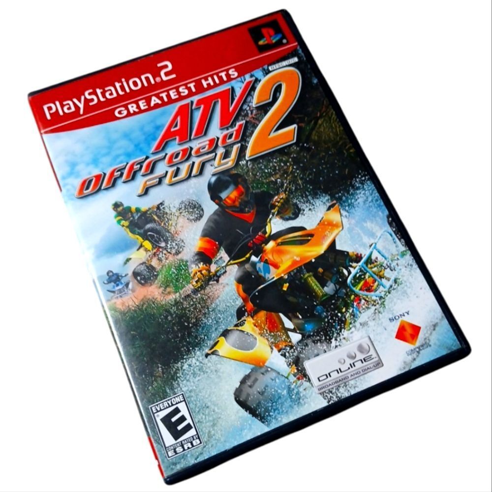 ATV Offroad Fury 2 Greatest Hits Playstation 2 CIB/Not‎ Tested